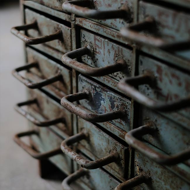 iron drawer