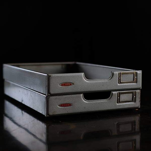 Two-tier file tray