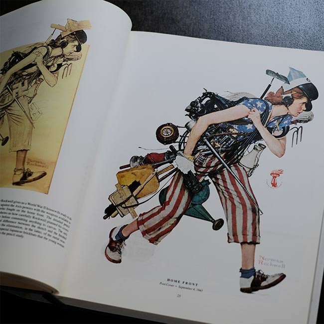 "332 MAGAZINE COVERS" NORMAN ROCKWELL