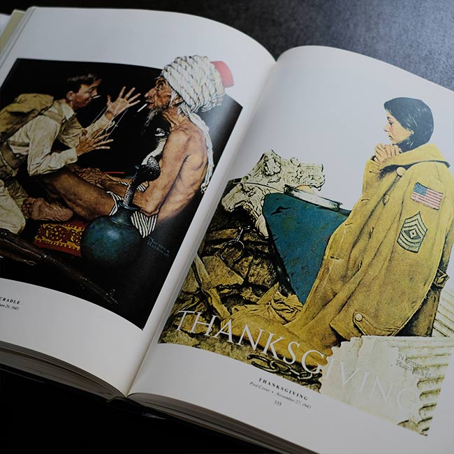 "332 MAGAZINE COVERS" NORMAN ROCKWELL