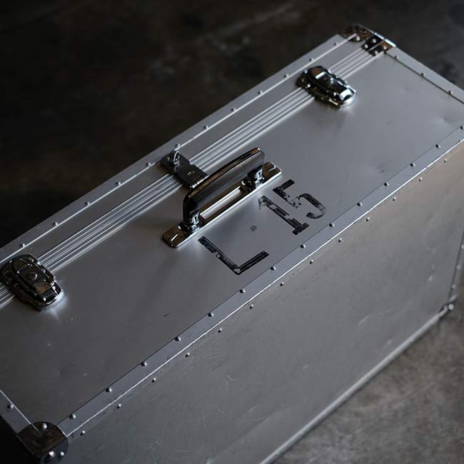 Aluminum trunk for equipment