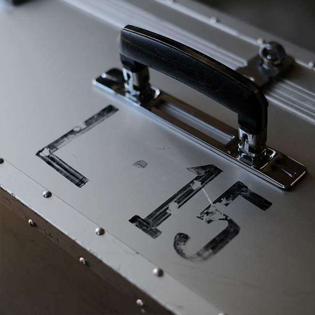 Aluminum trunk for equipment