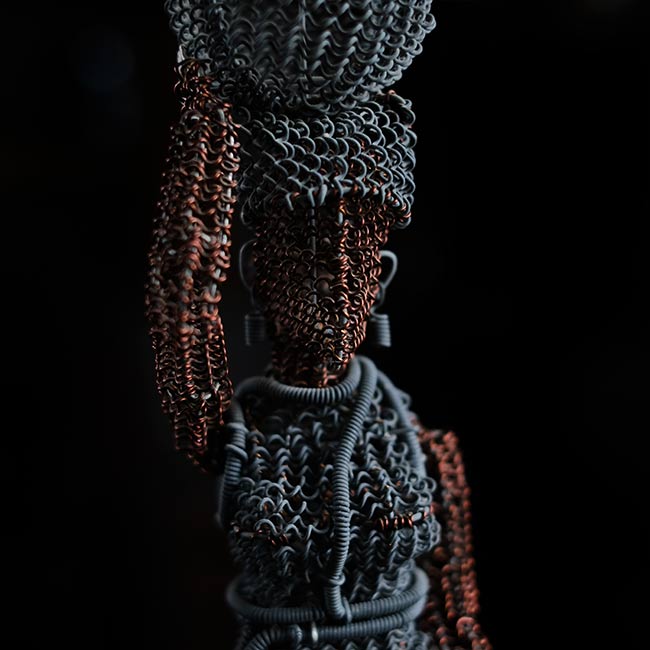 African Wire Doll