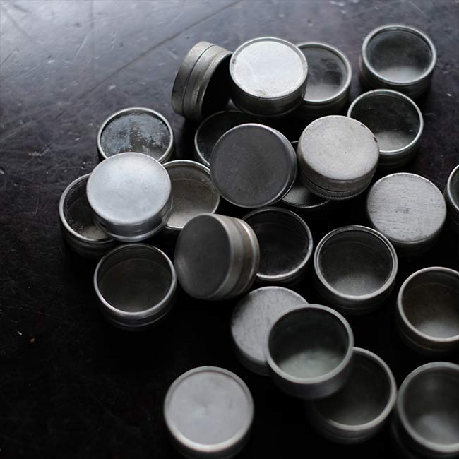 Watch parts storage case φ3.3cm