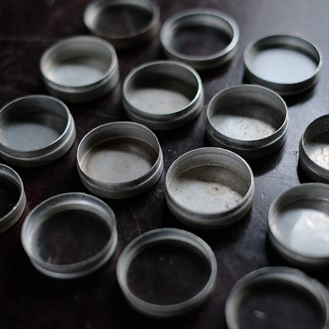 Watch parts storage case φ3.3cm