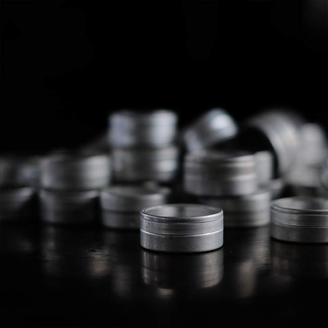 Watch parts storage case φ3cm