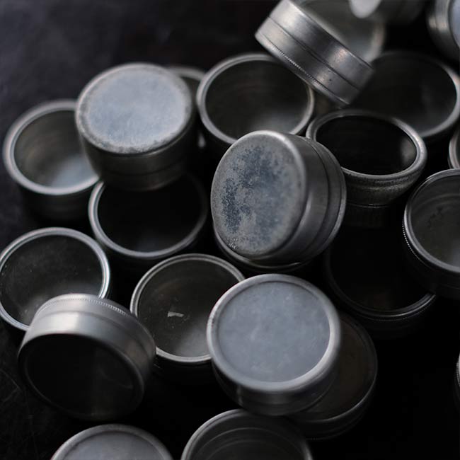 Watch parts storage case φ3cm