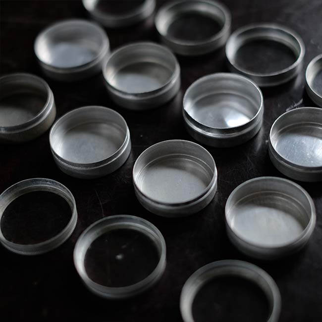 Watch parts storage case φ3cm