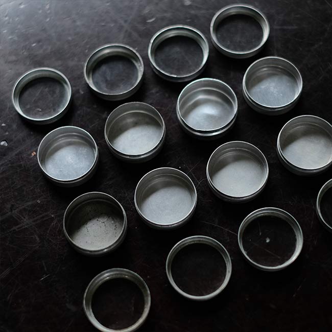 Watch parts storage case φ3cm