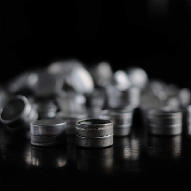 Watch parts storage case φ2.4cm