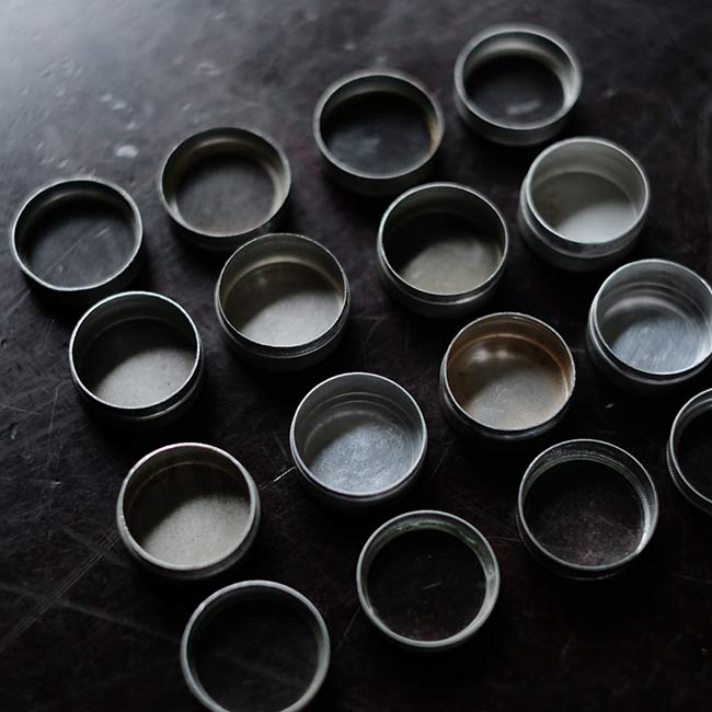 Watch parts storage case φ2.4cm