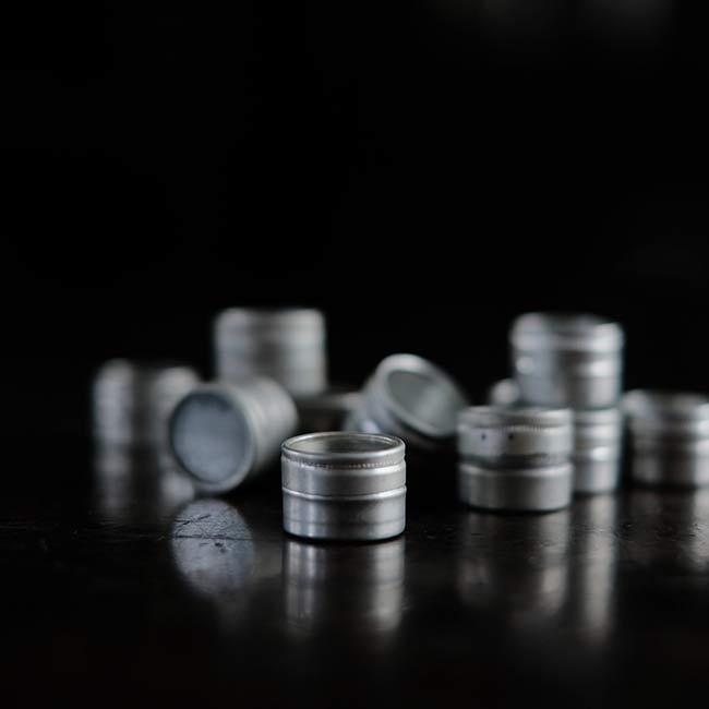 Watch parts storage case φ1.8cm