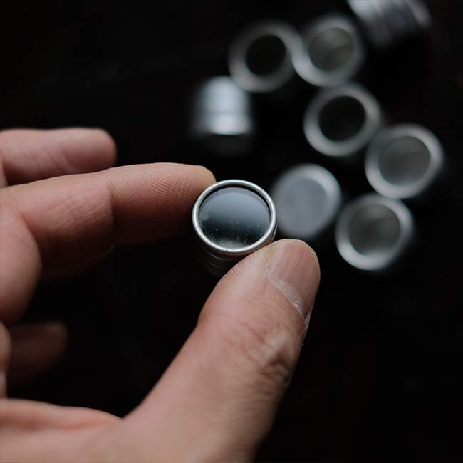 Watch parts storage case φ1.8cm