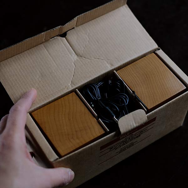 MUJI アンプ内蔵スピーカー