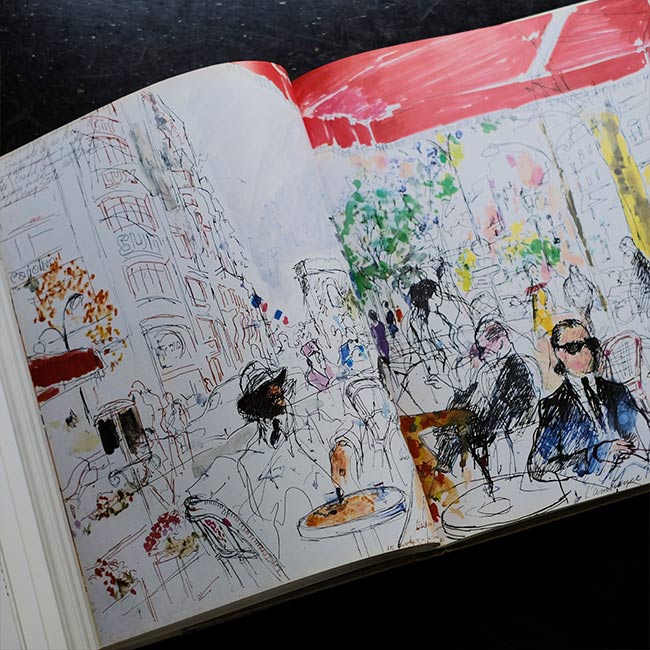 LeROY NEIMAN AN AMERICAN IN PARIS