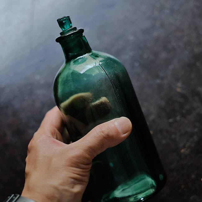 Medicine bottle with cap