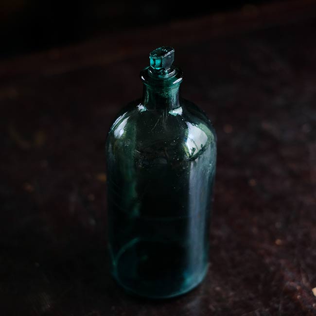 Medicine bottle with cap