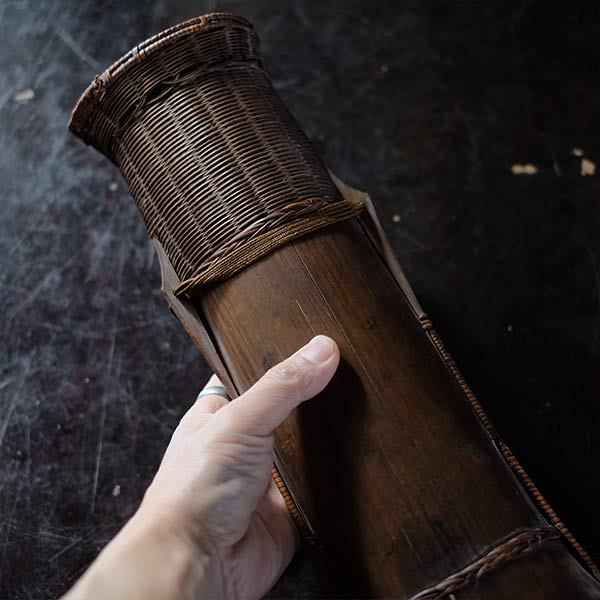 Laotian bamboo baskets