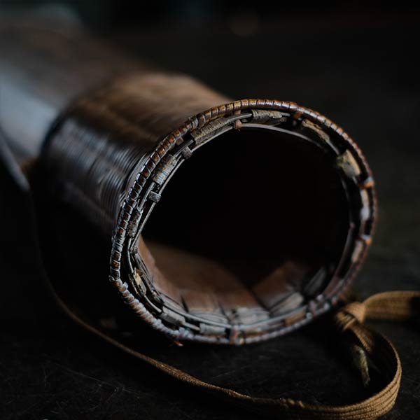 Laotian bamboo baskets