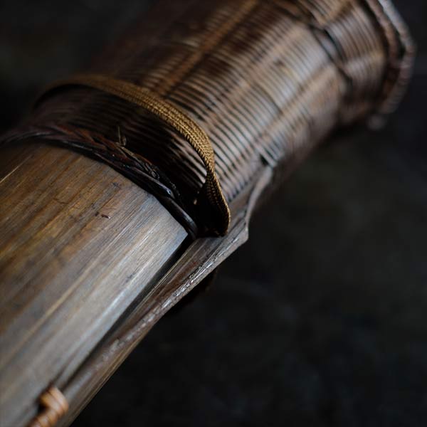 Laotian bamboo baskets