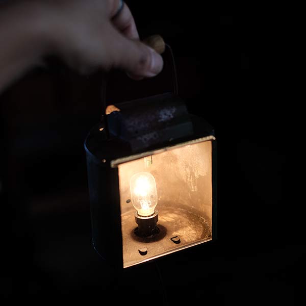 Illumination using bicycle lights