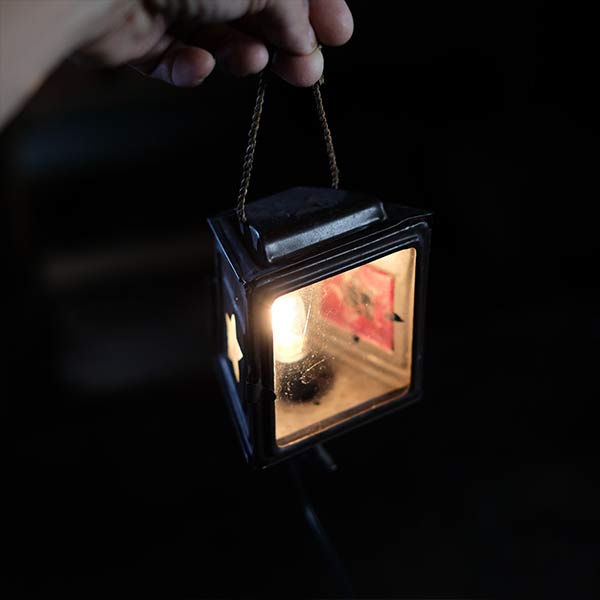 Illumination using bicycle lights