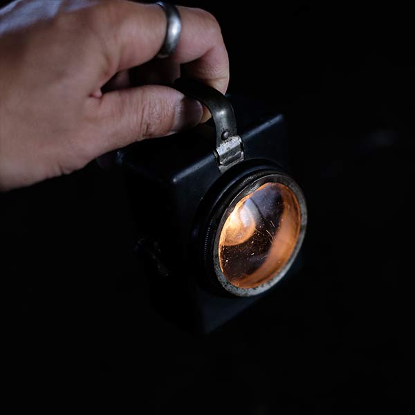 Illumination using bicycle lights