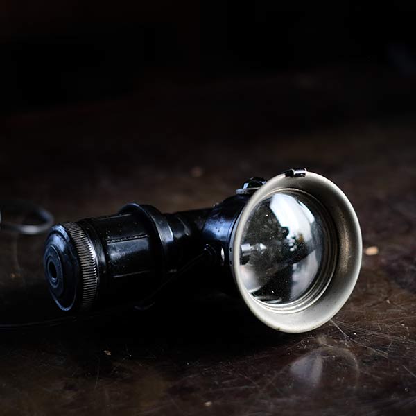 Illumination using bicycle lights