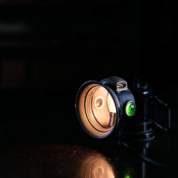 Illumination using bicycle lights