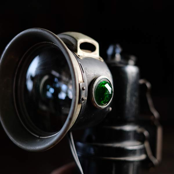 Illumination using bicycle lights