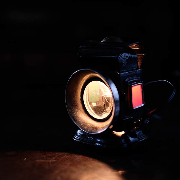 Illumination using bicycle lights