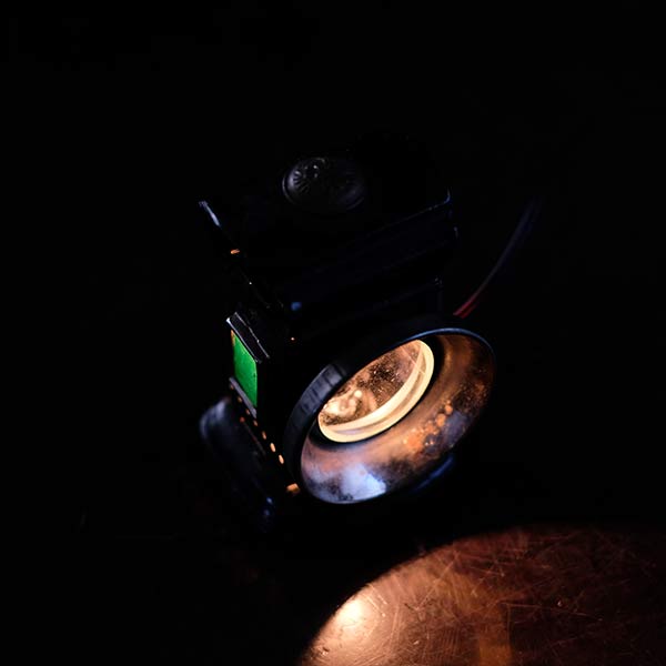 Illumination using bicycle lights