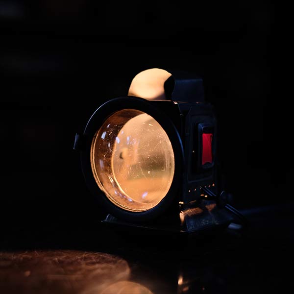 Illumination using bicycle lights