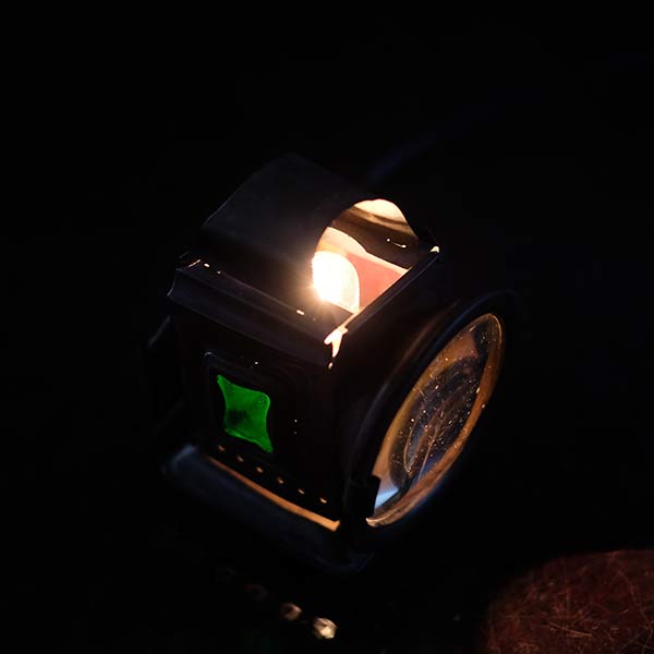 Illumination using bicycle lights