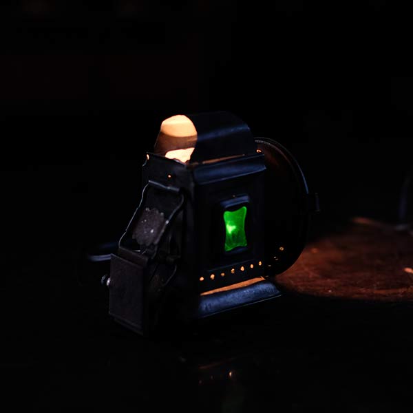 Illumination using bicycle lights