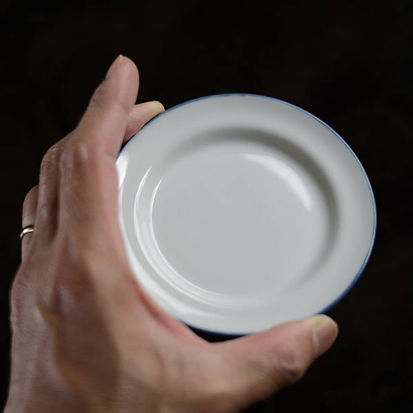Blue line small plate φ11cm