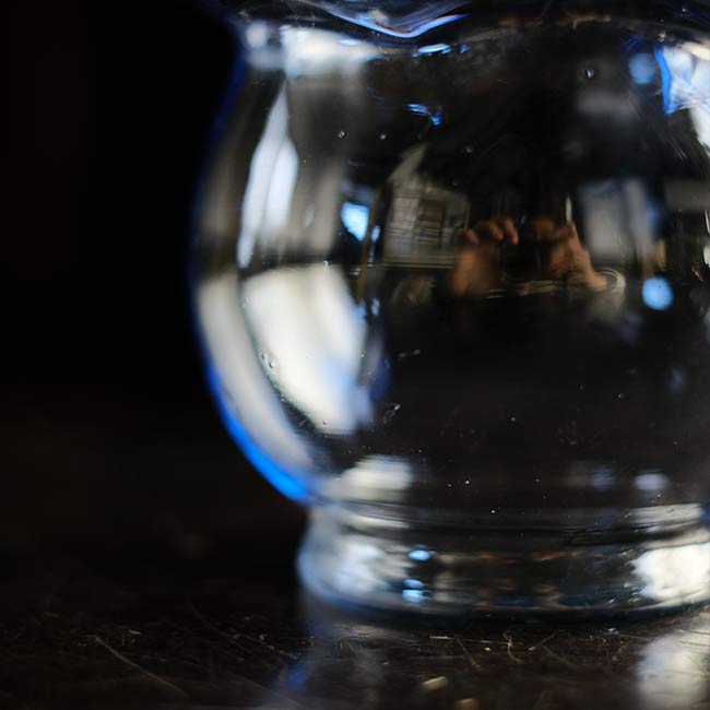 Small goldfish bowl