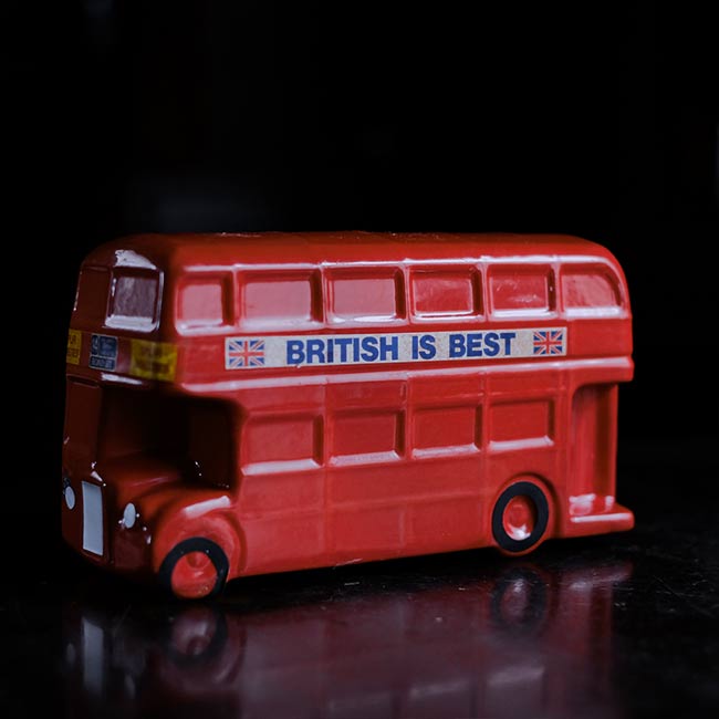 London bus money box