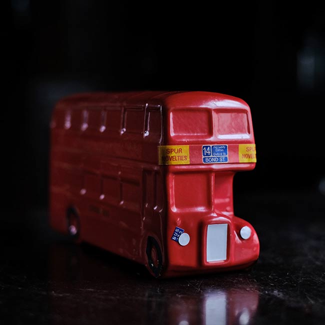 London bus money box