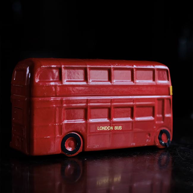 London bus money box