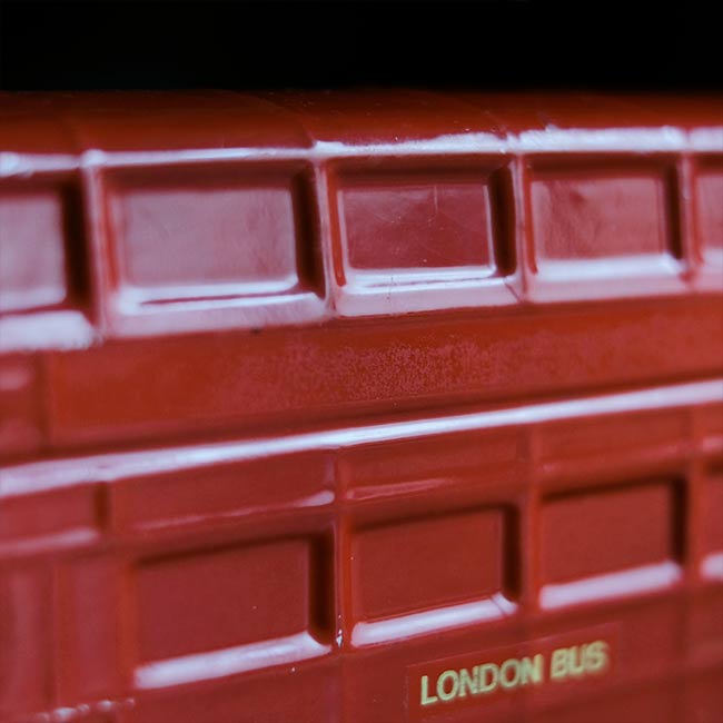 London bus money box