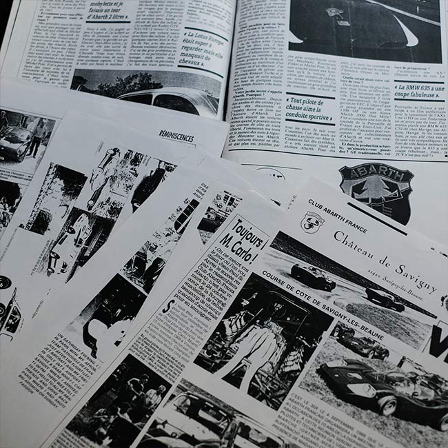 車やパーツ関連の冊子いろいろ