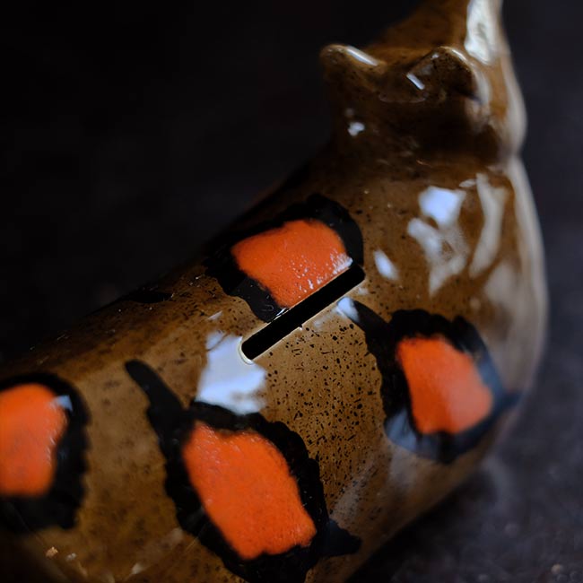 Cow piggy bank