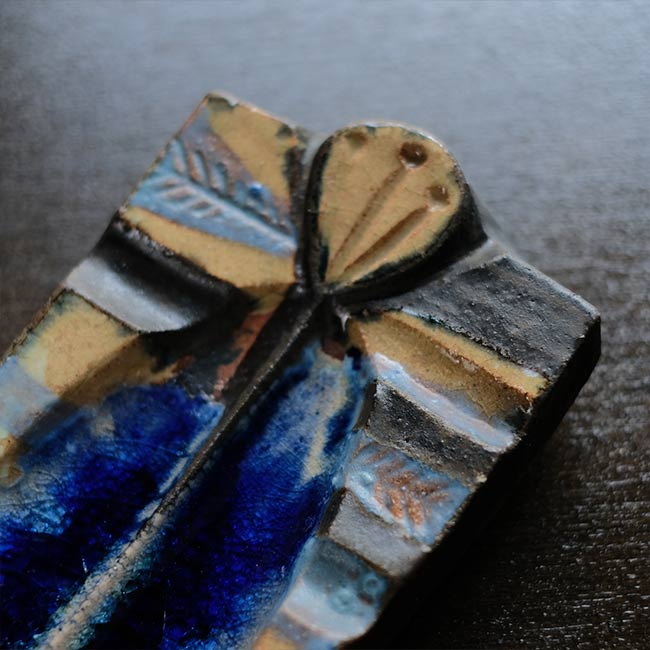 Ceramic fish ashtray