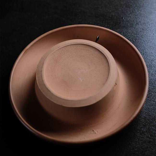 「教会」陶器の壁掛け