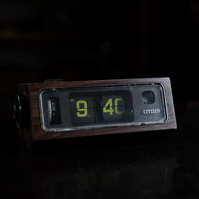CITIZEN flip watch