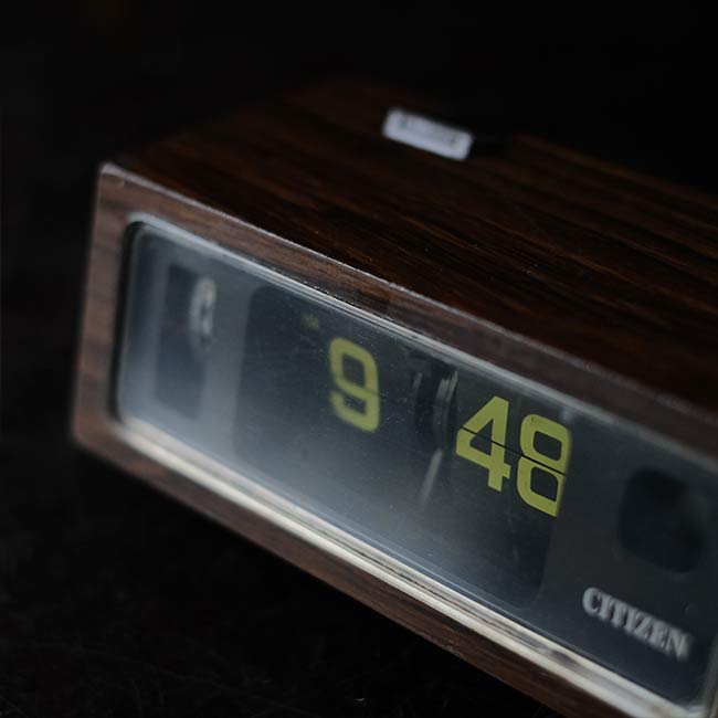 CITIZEN flip watch
