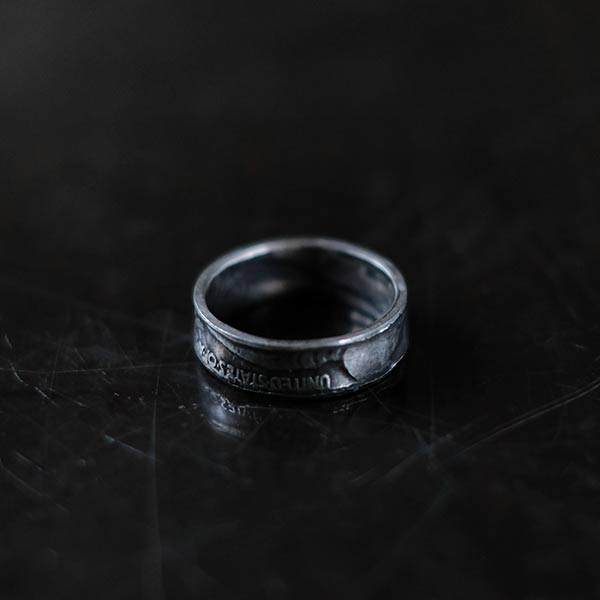 Coin ring size 8