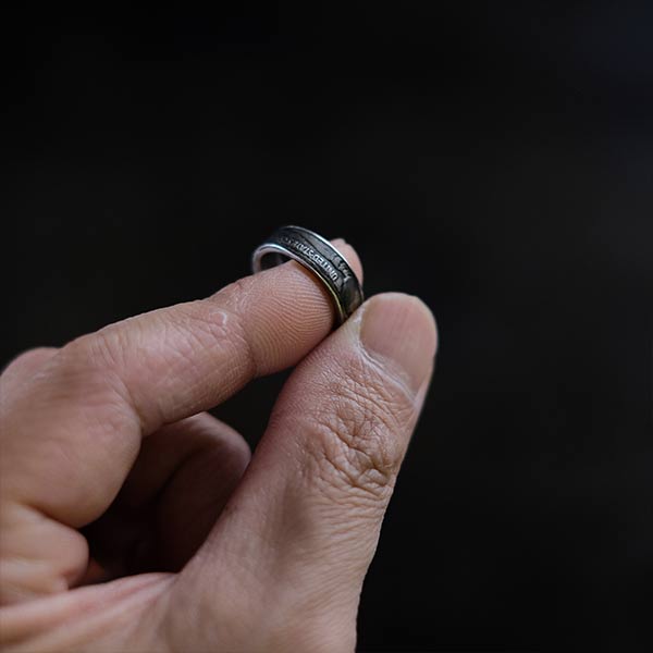 Coin ring size 8
