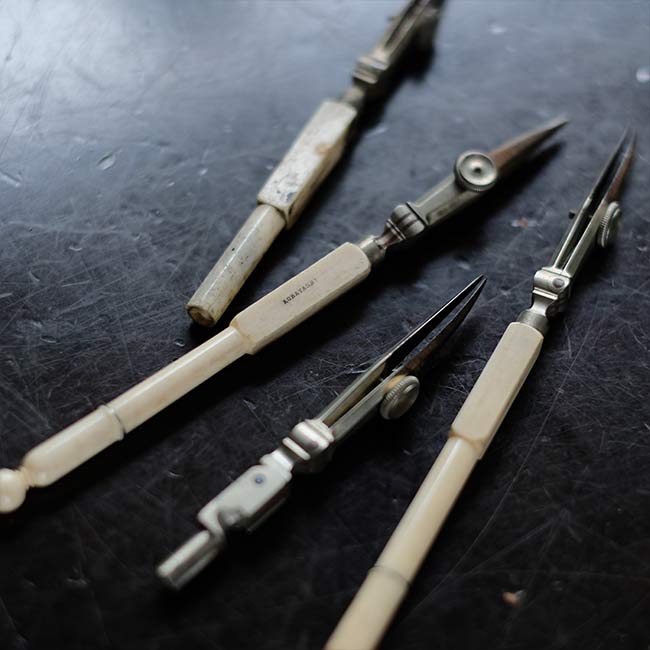 Drafting equipment set of 16